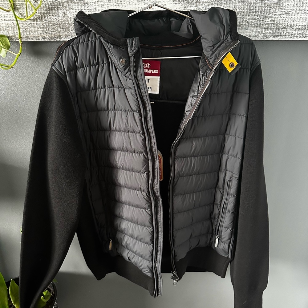 Parajumpers black Illuga hooded jacket